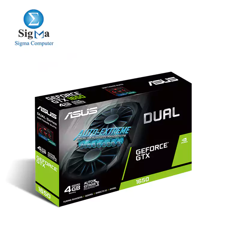 ASUS Dual GeForce® GTX 1650 4GB GDDR5