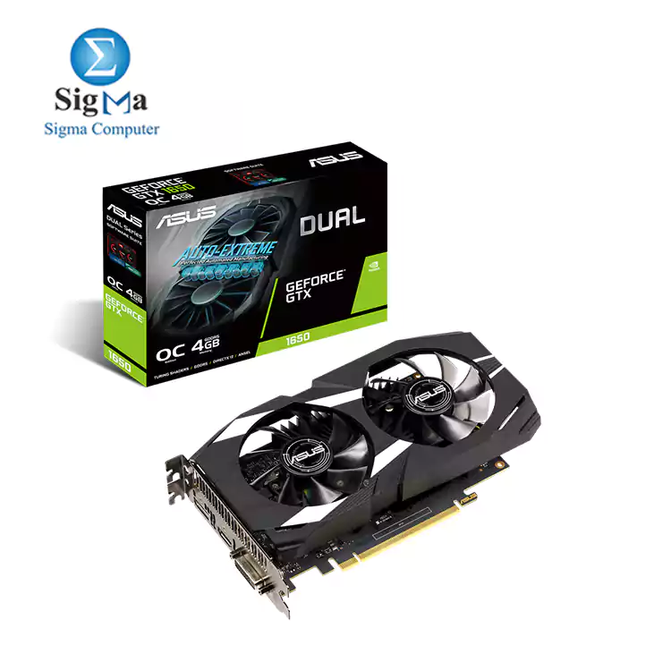 ASUS  GeForce® GTX 1650 DUAL-OC-4G