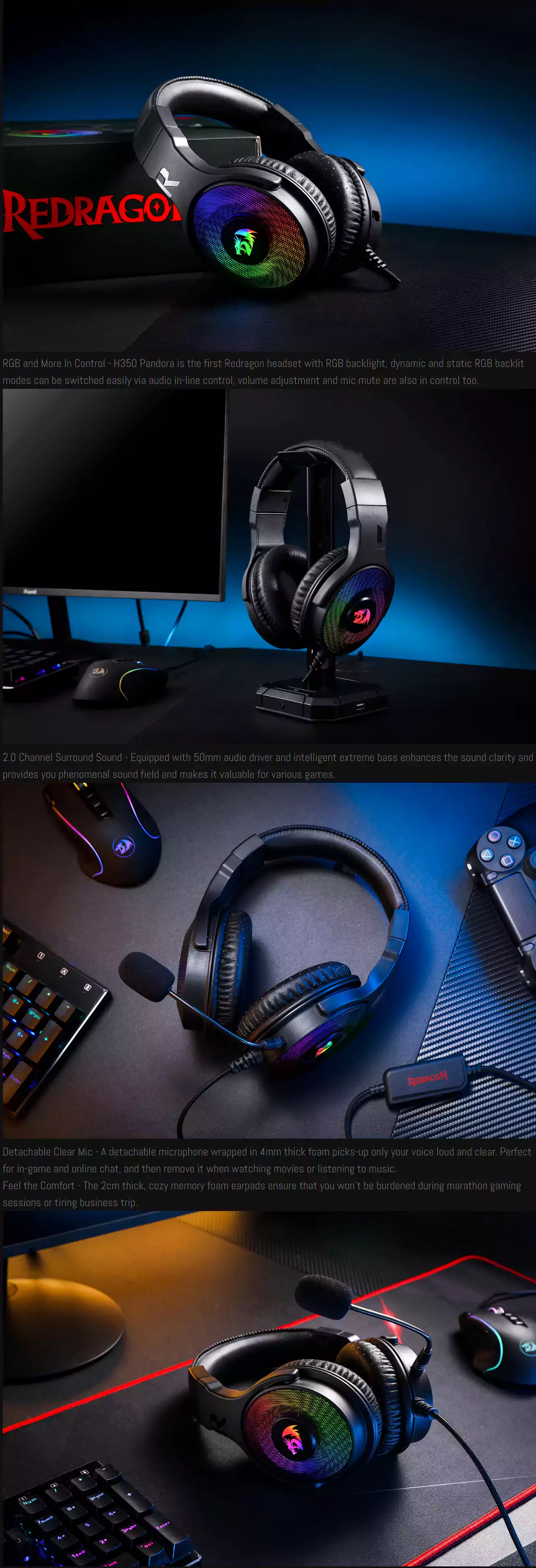 Sades Armor RGB gaming headset, Audio, Headphones