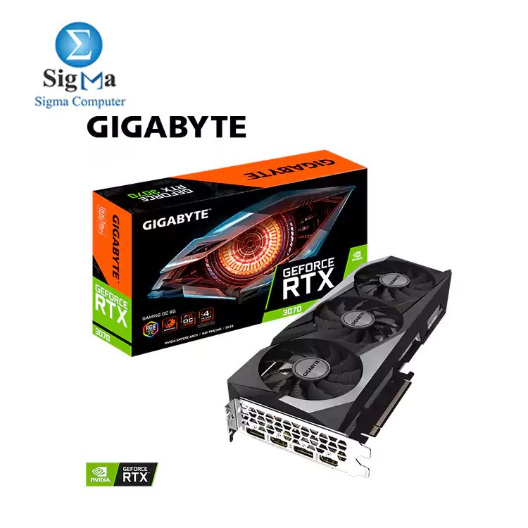 GIGABAYTE GeForce VGA RTX™ 3070 GAMING OC 8G