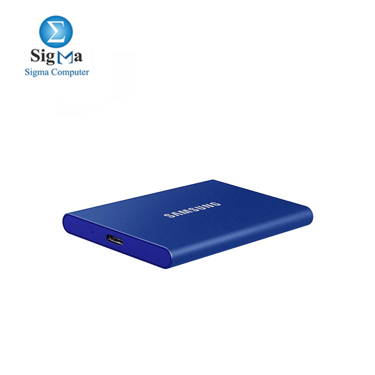 SAMSUNG T7 Portable SSD 2TB -External Solid State Drive1050/1000 MB/s,BLUE 