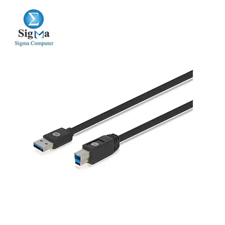 HP Printer Cable USB-B To USB-A V2.0 Black 1.5M