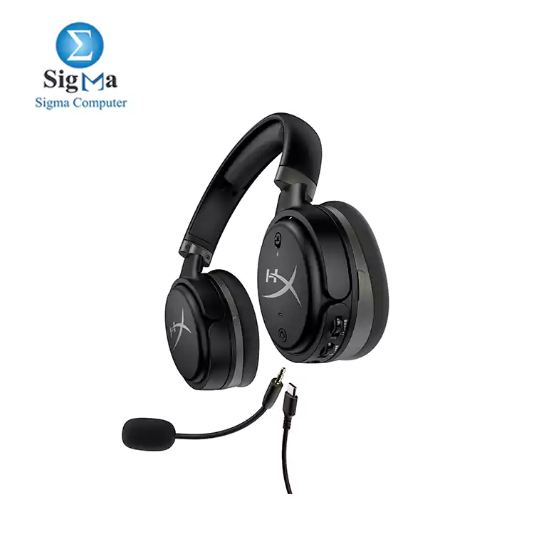 HyperX  Cloud Orbit S Wired Noise Cancelling Gaming Headset with Detachable Microphone - Black