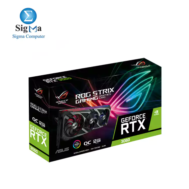 ASUS ROG-STRIX-RTX3060-OC Edition 12GB GDDR6-GAMING