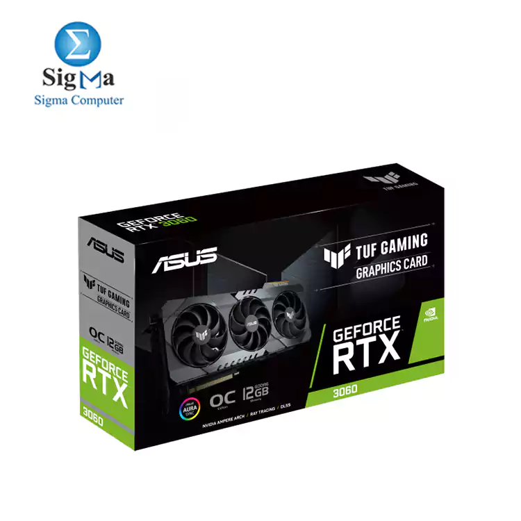 ASUS TUF Gaming GeForce RTX™ 3060 OC Edition 12GB GDDR6