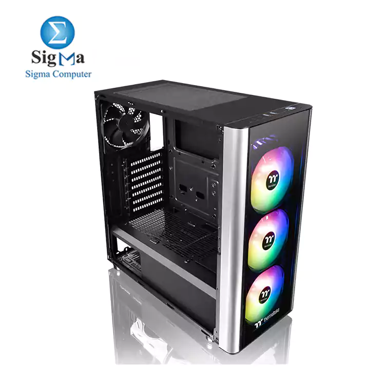 Thermaltake Level 20 MT Motherboard Sync ARGB ATX Mid Tower Gaming Computer Case with 3 120mm ARGB