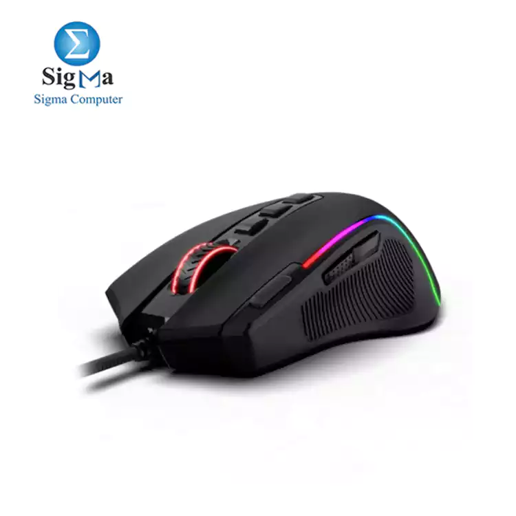 Redragon M612 Predator RGB Gaming Mouse, 8000 DPI Wired Optical Gamer Mouse