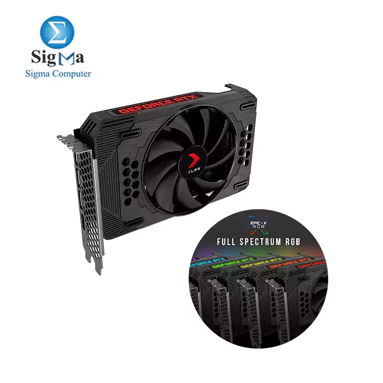 PNY GeForce RTX 3060 12GB XLR8 Gaming REVEL EPIC-X RGB Single Fan Edition