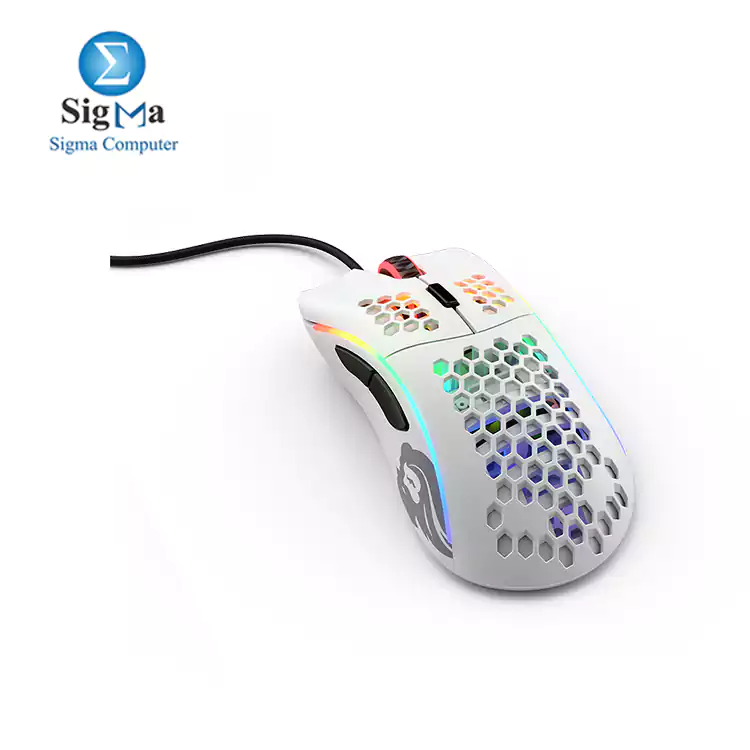 Glorious Model D Gaming Mouse, Matte White 68G (GD-White)