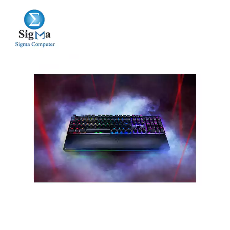 Razer Huntsman Elite Gaming Keyboard  Clicky Optical Purple Switch - US