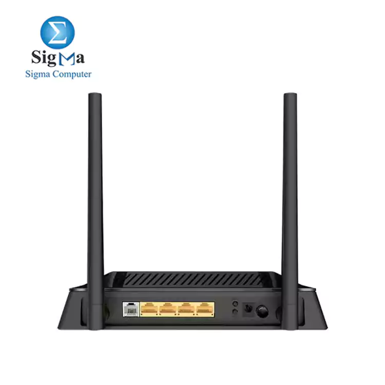 D-Link DSL-224 VDSL2 ADSL2  Wireless N300 Router - 4-Port