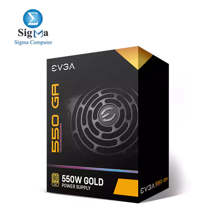 EVGA SuperNOVA 550 GA  80 Plus Gold 550W  Fully Modular Compact 150mm Size Power Supply 220-GA-0550-X2