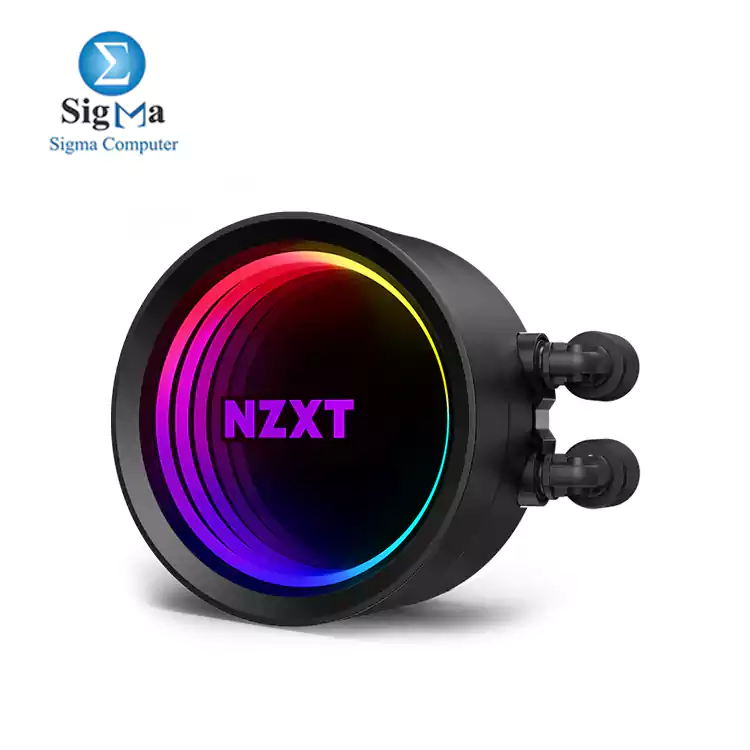 NZXT Kraken X73 RGB 360mm Liquid Cooler with RGB PUMP Rotating Infinity Mirror Design   