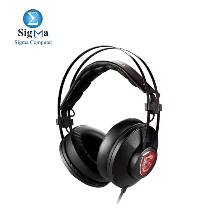 MSI H991 Gaming Headset With Built In Microphone - Black