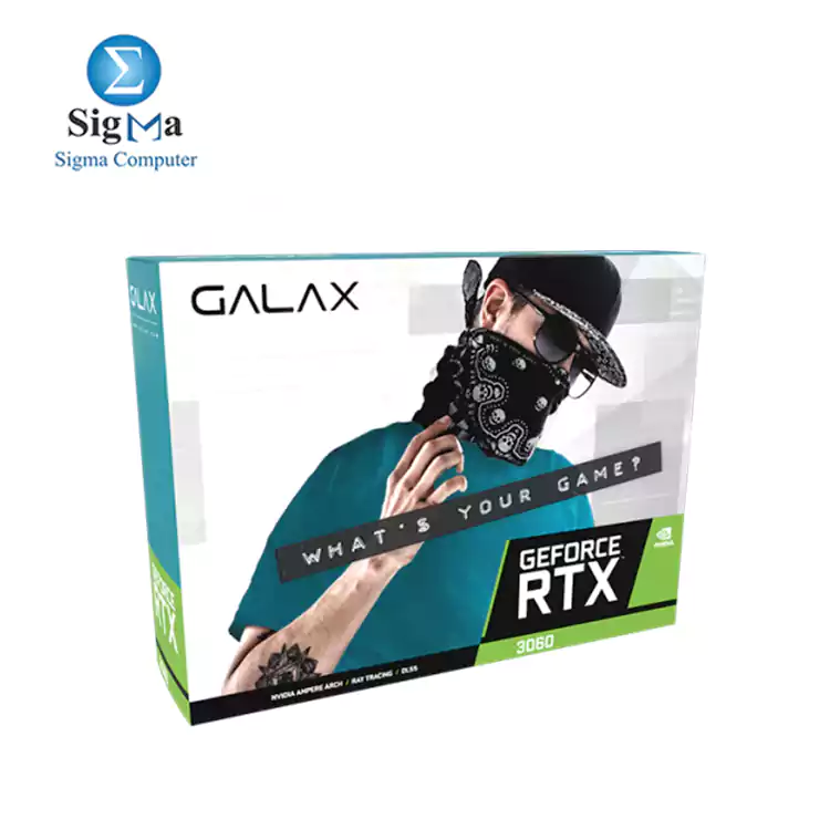 GALAX GeForce RTX™ 3060 (1-Click OC) 12GB GDDR6 192-bit DP*3/HDMI