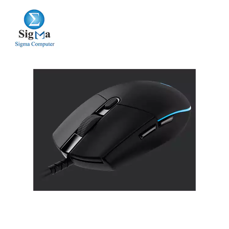 Logitech G PRO Hero - Wired Gaming Mouse  12000 DPI  RGB Beam  Ultra Light - BLACK 910-005441