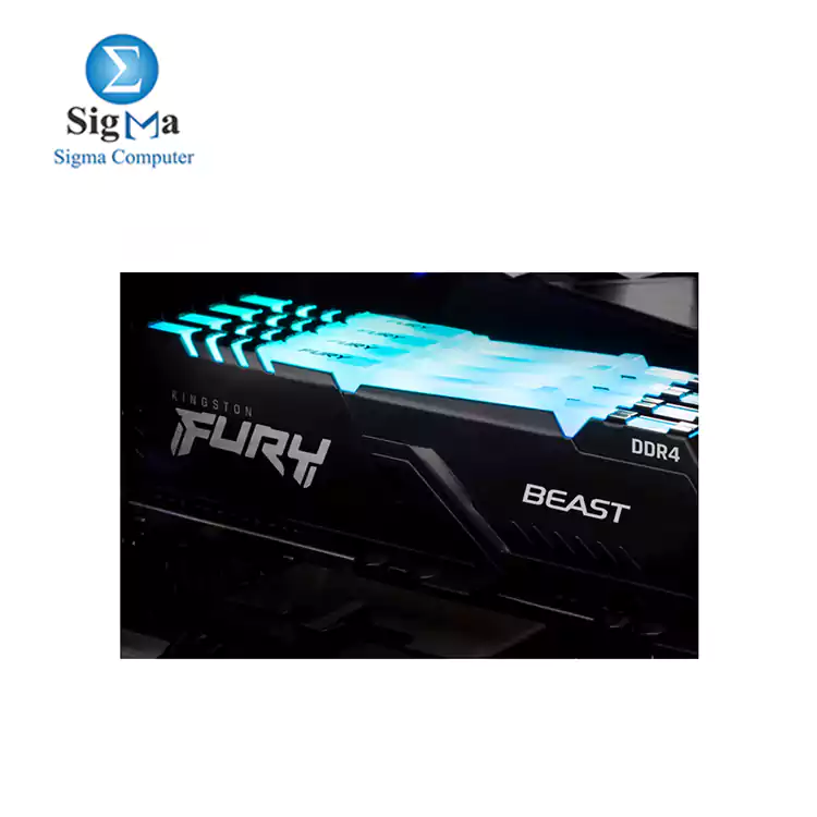 Kingston Fury Beast RGB 8GB DDR4 3200MHz KF432C16BBA 8