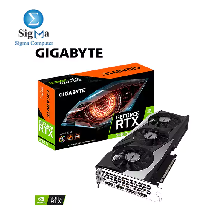 GIGABYTE GeForce RTX™ 3060 Ti GAMING OC 8G (rev. 2.0)