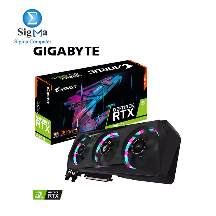 AORUS GeForce RTX™ 3060 Ti ELITE 8G (rev. 1.0) rev. 2.0