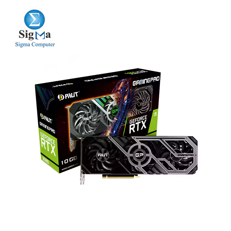 PALIT GeForce RTX™ 3080 GamingPro LHR 10GB GDDR6X | 25499 EGP