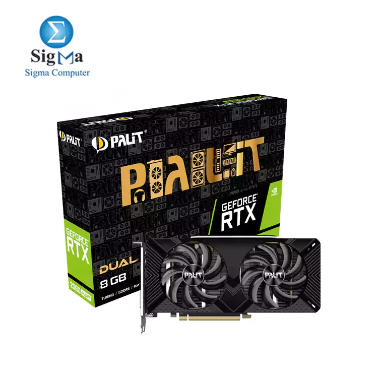 PALIT GeForce® RTX 2060 SUPER™ DUAL 8GB GDDR6 | 12000 EGP