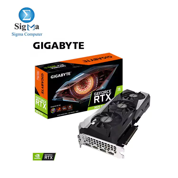 GIGABYTE GeForce RTX    3070 Ti GAMING OC 8G GDDR6X