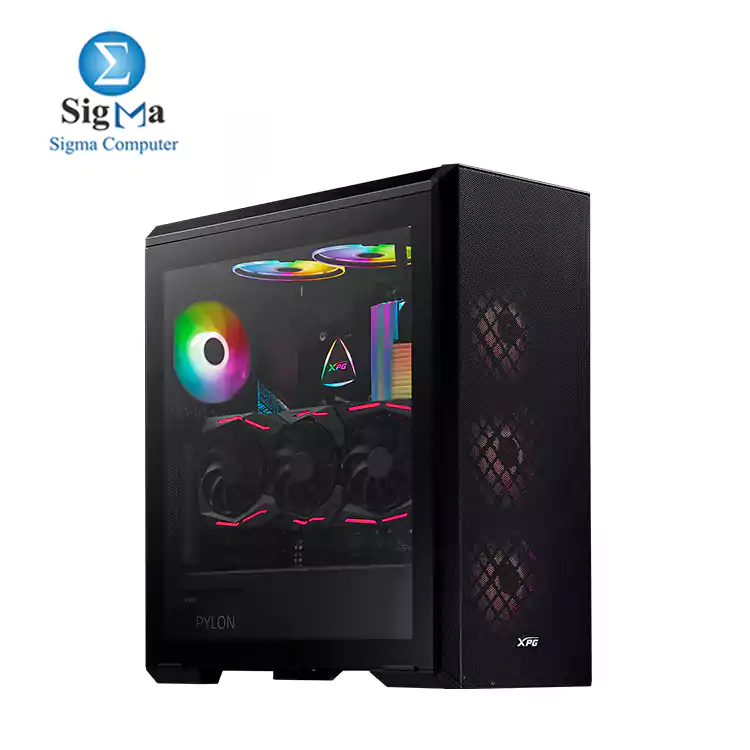 XPG DEFENDER MID-TOWER CHASSIS 3 FAN 120MM -BLACK