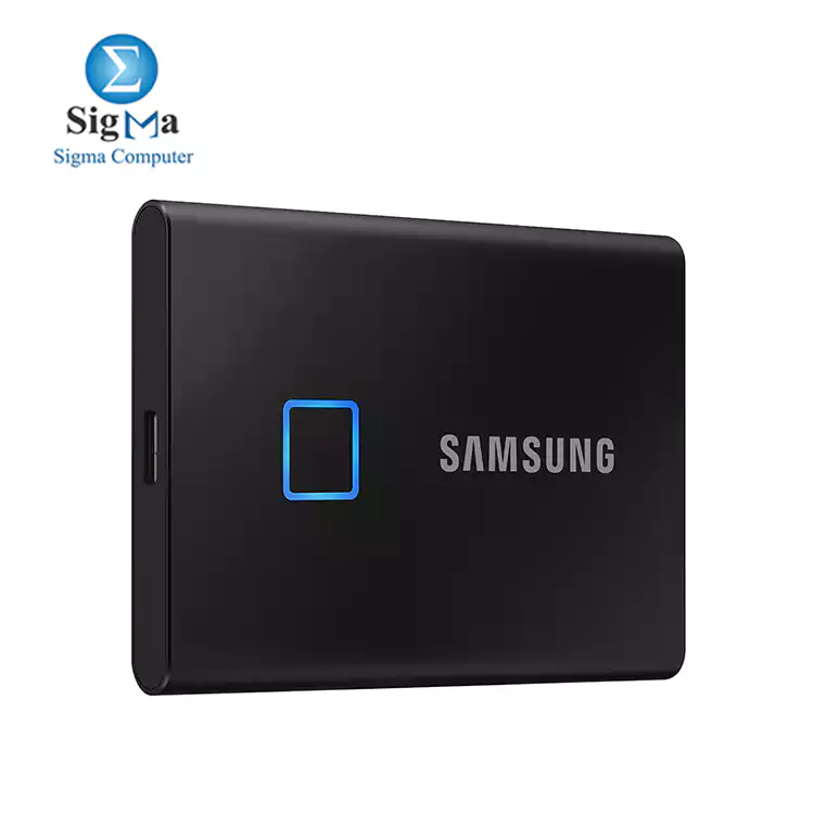SAMSUNG Portable SSD T7 TOUCH USB 3.2 500GB EXTERNAL SOILD STATE DRIVE  Black 