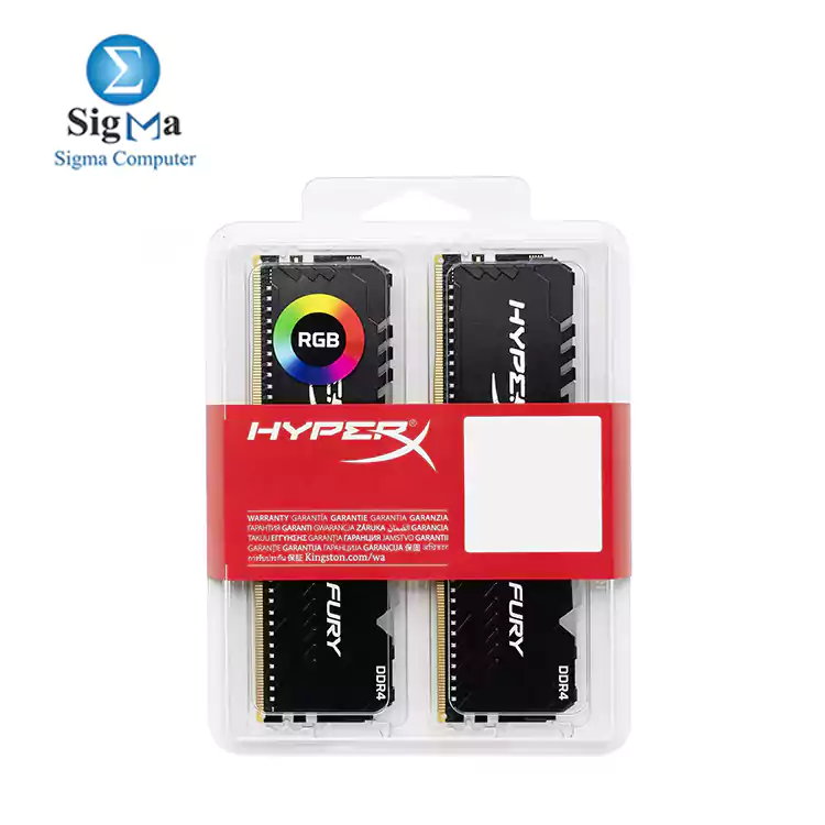 HyperX Fury RGB 32GB 3600MHz DDR4 CL17 DIMM 2x16 RGB