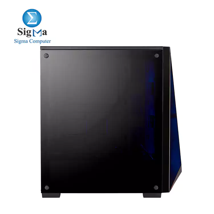 CORSAIR Carbide Series SPEC-DELTA RGB Tempered Glass Mid-Tower ATX Gaming Case POWER SUPPLY CV550 80 PLUS BRONZ— Black