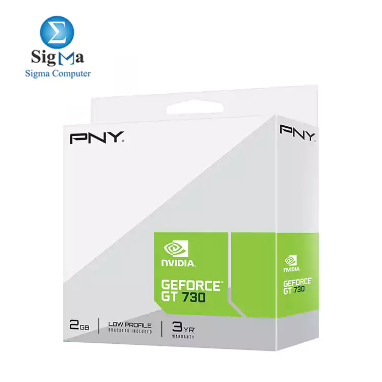 PNY GeForce GT 730 2GB Single Fan (Low Profile) 