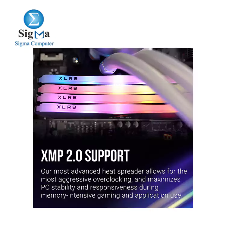 PNY XLR8 Gaming EPIC-X RGB    3200MHz Desktop Memory 32GB Kit  2x16GB  XLR8 Gaming EPIC-X RGB DDR4 3200MHz