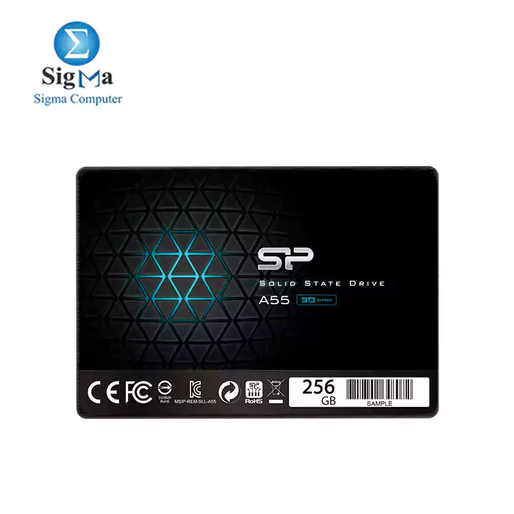 SP 256GB SSD 3D NAND A55 SLC Cache Performance Boost SATA III 2.5