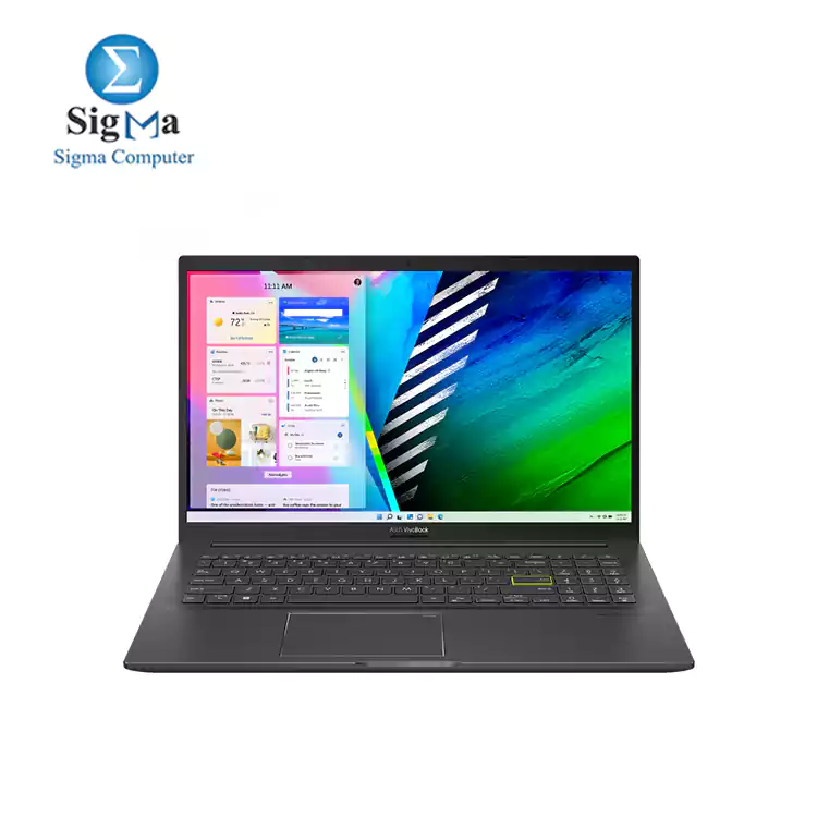 ASUS Vivobook 15 OLED K513EP-OLED005T  Intel® Core™ i5-1135G7 RAM 8GB 512GB SSD NVIDIA GeForce MX330 15.6 OLED FHD win10 Indie Black