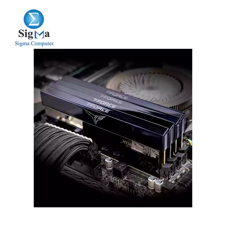 TEAM XTREEM 64GB  2x32GB  3600mhz  ARGB DDR4 DESKTOP MEMORY - BLACK