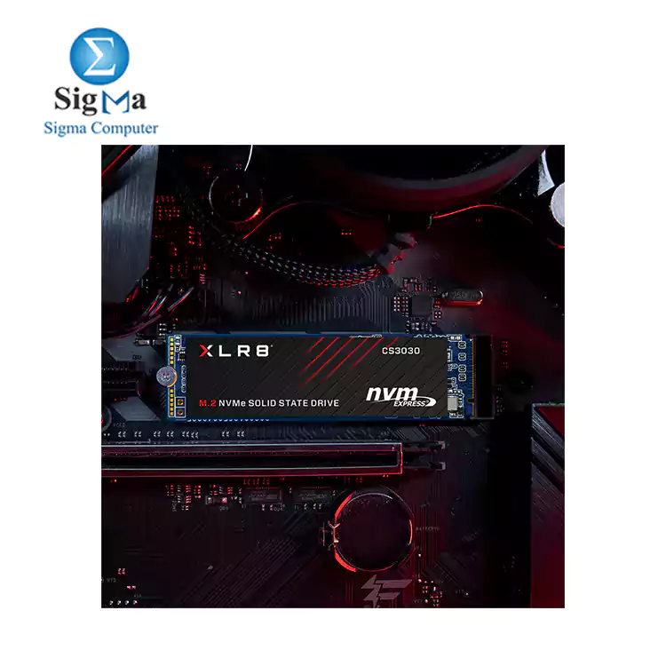 PNY XLR8 CS3030 1TB M.2 PCIe NVMe Gen3 x4 Internal Solid State Drive (SSD), Read Up to 3,500 