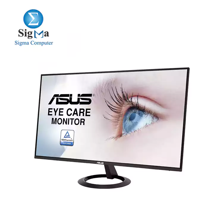 ASUS VZ24EHE Eye Care Monitor – 23.8 inch Full HD (1920 x 1080), IPS, 75Hz, Adaptive-Sync/FreeSync™, HDMI, Low blue light, Flicker free, Ultra-slim