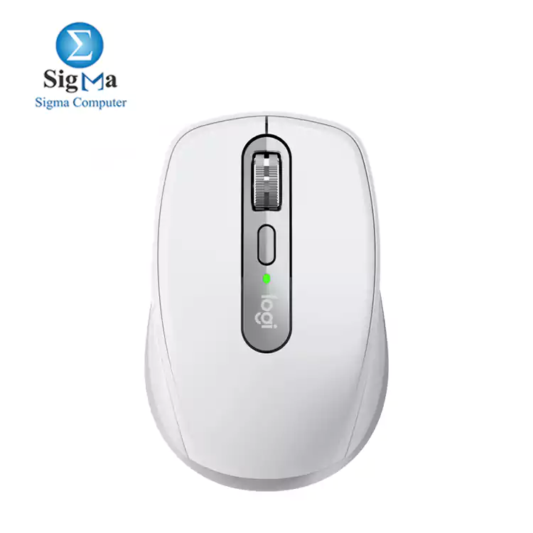 Logitech MX Anywhere 3 Compact Performance Mouse Wireless Comfort Fast Scrolling Pale Grey
