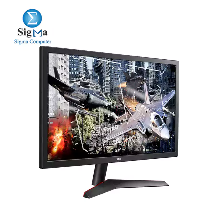 LG 24GL600F-B UltraGear Gaming Monitor  (59.94 cm) LED Display Full HD TN Panel (AMD Free Sync, Response Time: 1 ms, 144 Hz Refresh Rate)