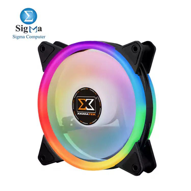 Xigmatek Galaxy II Pro ARGB Fan Series  3x AT120 ARGB Fans   Control Box   Remote Controller 
