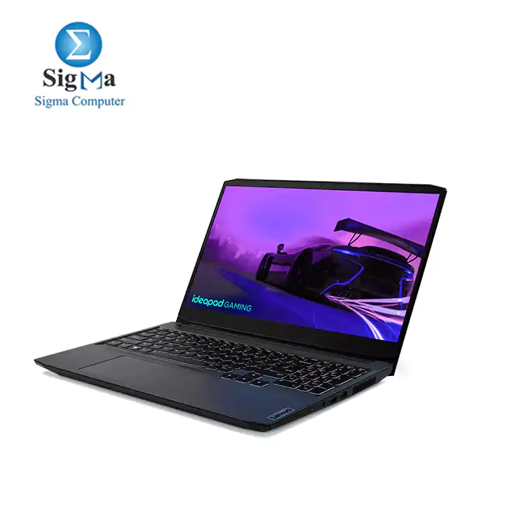 NOTEBOOK-LENOVO-CI5-IdeaPad Gaming 3-(82K1019UED) I5-11320H (4C/8T)-RAM 8G (1*8)-SSD 512G Gen3+(2.5)-RTX3050 4G 90w-15.6-FHD-IPS-120Hz-(45Wh)-(135W)-White Backlit-Arabic+M100 MOUSE-2Year Warranty-وكيل