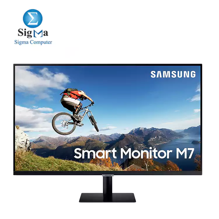 SAMSUNG LS32AM700NUMXZN 32 INCH QHD Smart Monitor with Speakers and Remote
