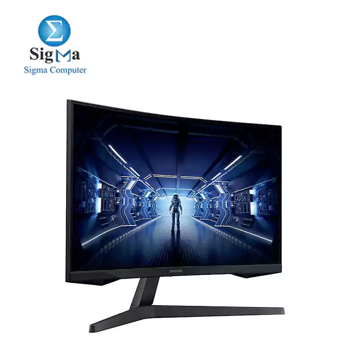 SAMSUNG 27 Inch Odyssey G5 Gaming Monitor with 1000R Curved Screen, 144Hz, 1ms, FreeSync Premium, 2K (LC27G55TQWMXZN)