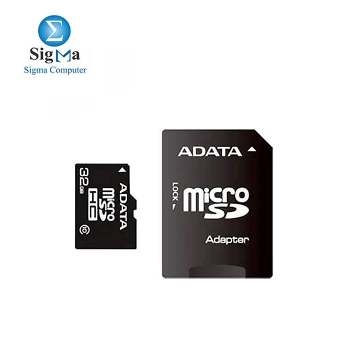 ADATA Micro SD Memory Card, 32 GB class 4