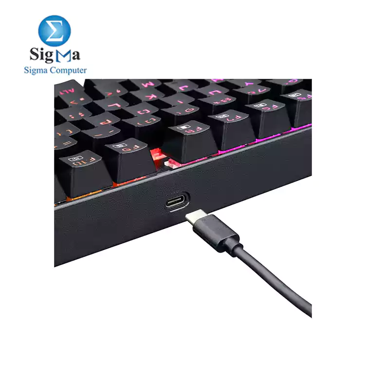 REDRAGON K552P KUMARA PRO RGB Wireless Gaming Mechanical Keyboard – Blue Switches