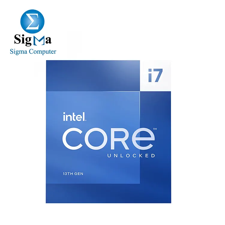 CPU-Intel-Core i7-13700K 8P 8E Core 24 Threads 3.4 GHz  5.4 GHz Turbo  Socket LGA 1700 Processor