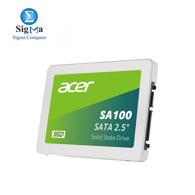 Acer SA100 240GB SATA III 2.5 Inch Internal SSD - 6 Gb/s, 3D NAND Solid State Hard Drive Up to 549 MB/s - BL.9BWWA.102