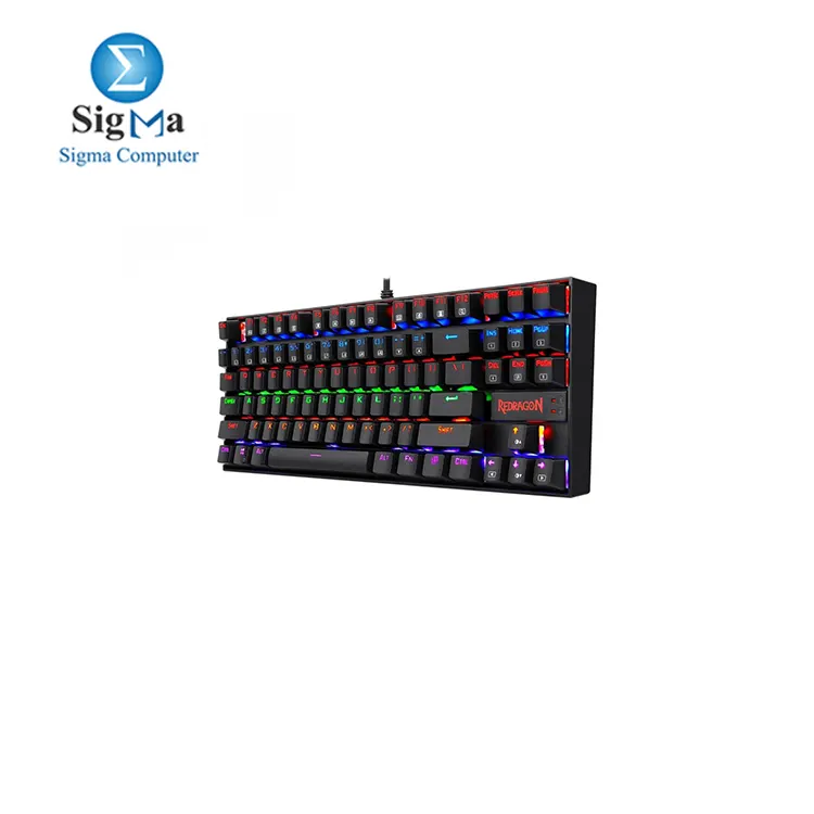 Redragon K552 KUMARA Mechanical Gaming Keyboard – Blue Switch - RAINBOW LED