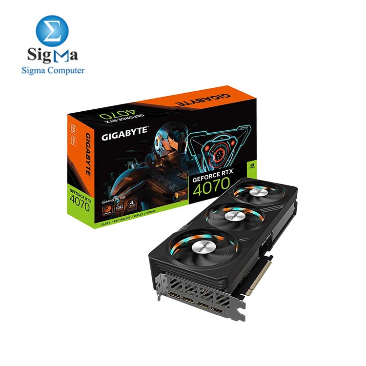 GIGABAYT GeForce RTX­­™ 4070 GAMING OC 12G GV-N4070GAMING OC-12GD