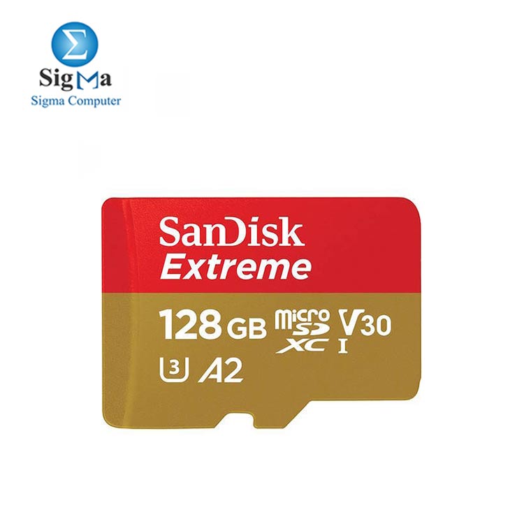  SANDISK EXTREME MICRO SDXC-128G-MEMORY CARD-UHS-1-SDSQXAA-GN6MN
